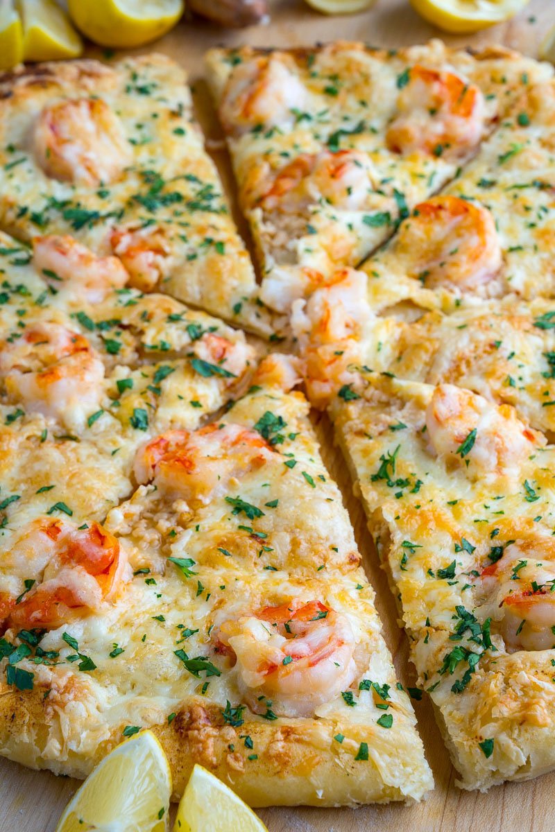 Pizza de Camarones